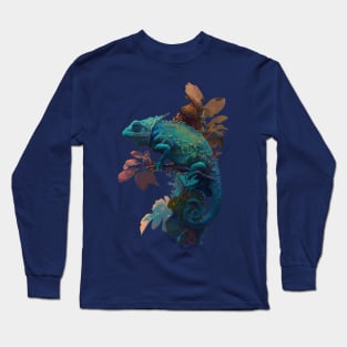 Climbing Chameleon Long Sleeve T-Shirt